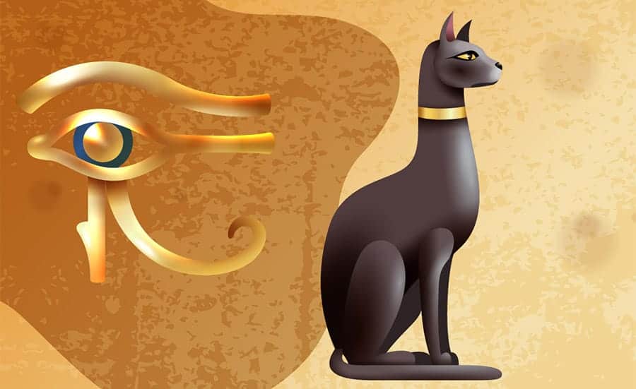 بررسی نقش گربه‌ها در اساطیر مصر باستان